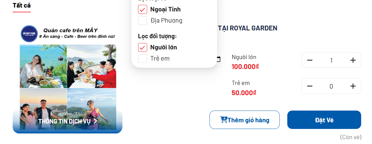 Hồ Mây Park Vũng Tàu - Top đầu du lịch Việt Nam